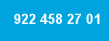 922 458 27 01 922 458 27 01